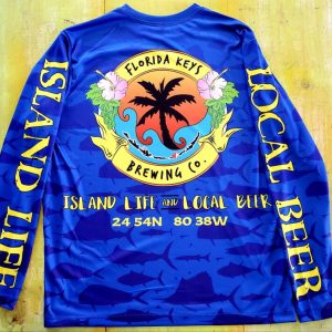 royal long sleeve pelagic fish SPF shirt