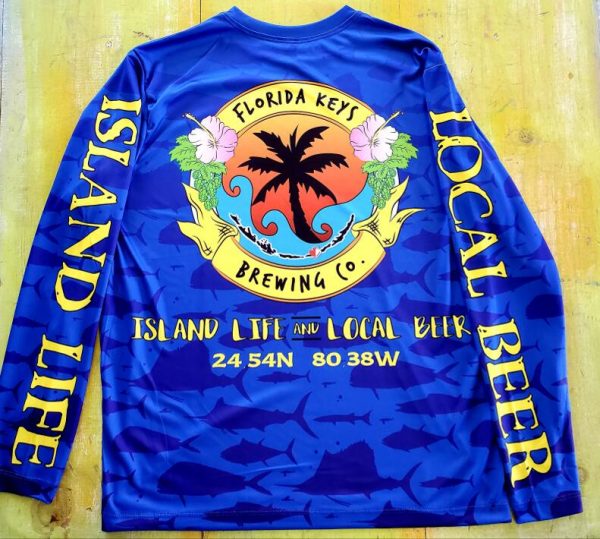 royal long sleeve pelagic fish SPF shirt
