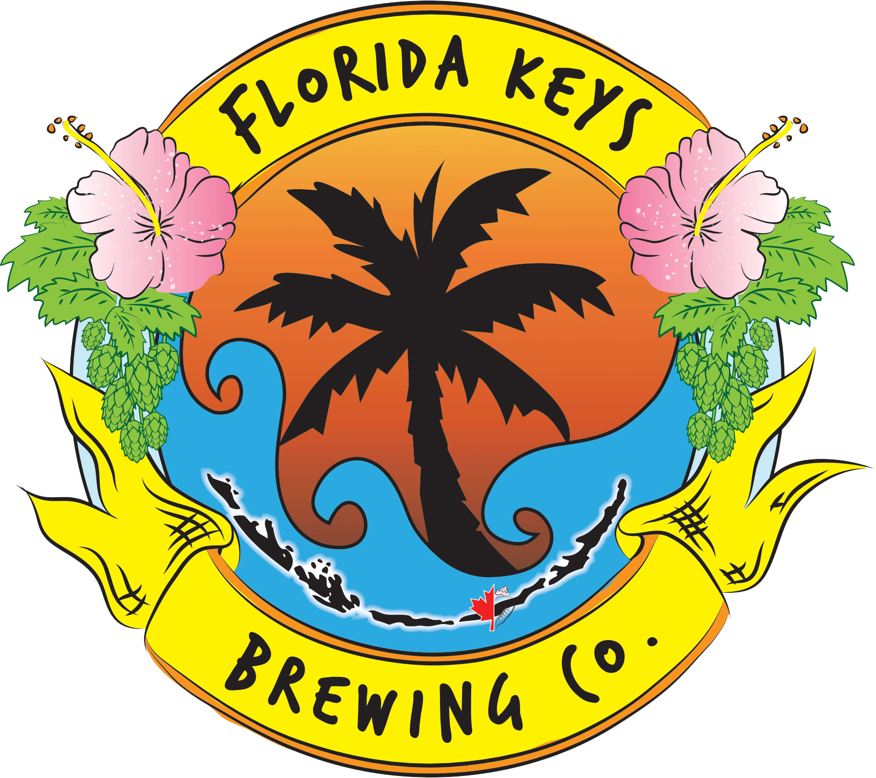 16 oz Pub Pint Glass - 2 pack - Florida Keys Brewing Company