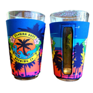 sunset pint koozie