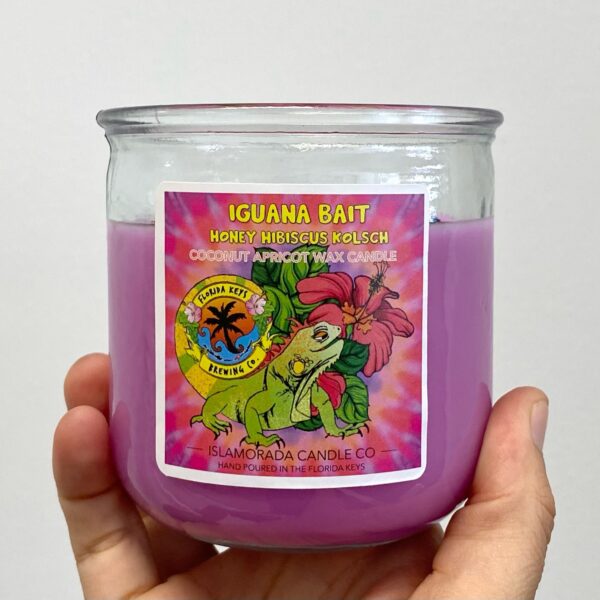 iguana bait candle