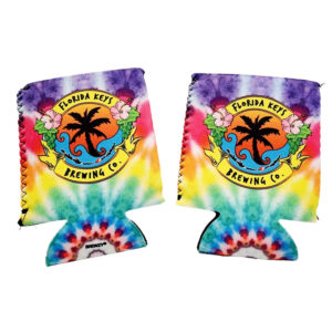 tie dye can koozie