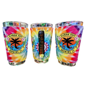 tie dye pint koozie