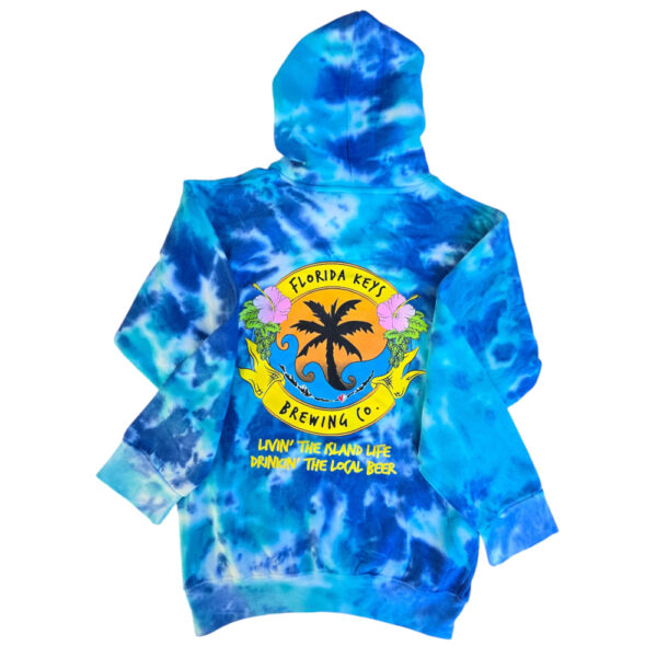 hoodie tie dye back