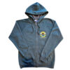 iguana bait zip up hoodie front