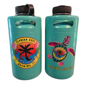 64oz Seafoam Mini Keg Growler