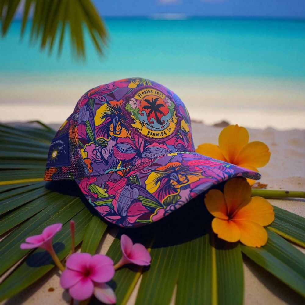 Orchid Trucker hat
