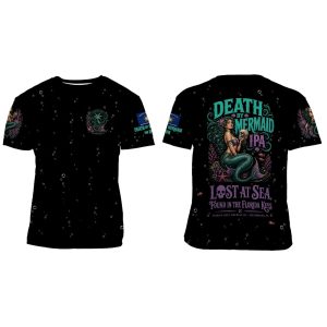 Death By Mermaid Short Sleeve Black