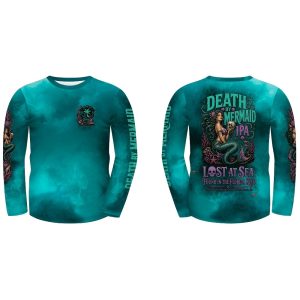 Death By Mermaid Long Sleeve Teal